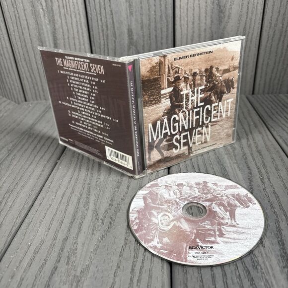 Elmer Bernstein - Magnificent Seven - Elmer Bernstein CD MDVG - Picture 1 of 7